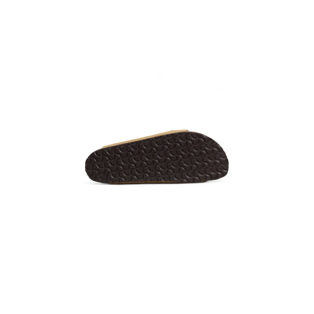 Birkenstock Beige Suede Leather Sandal