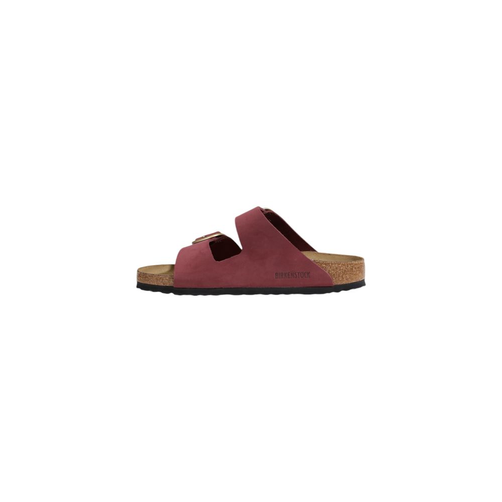 Birkenstock Pink Nubuc Leather Sandal