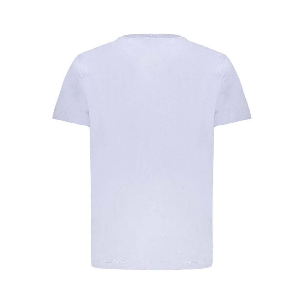 Calvin Klein Light Blue Cotton Men T-Shirt