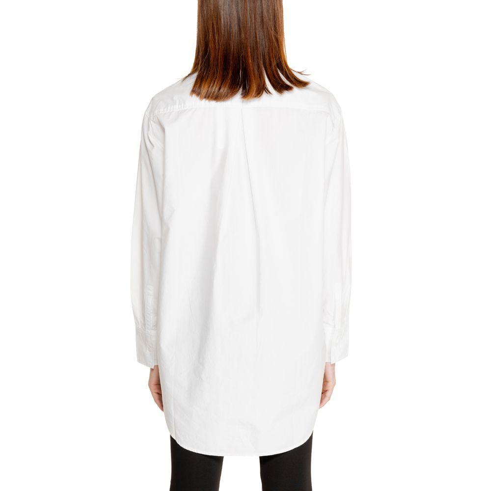 Calvin Klein Jeans White Recycled Cotton Shirt